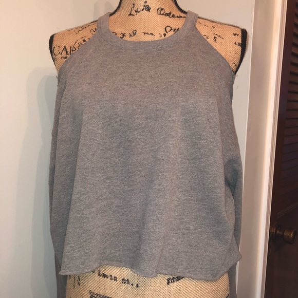 PINK Victoria's Secret Tops - PIInk by VS Cold Shoulder Sweatshirt